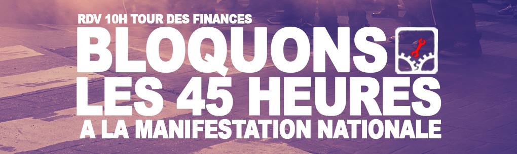 USE contre les 45h, étudiant·e·s solidaires de la grève