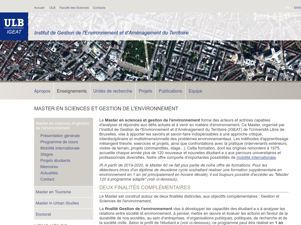 Gestion de l’environnement et tourisme : la faculté propose des solutions mais élargit le problème aux étudiant·e·s en master 2, ainsi mis·e·s dans des situations délicates.