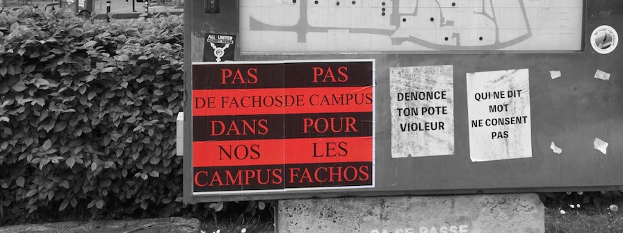 Pas de fachos dans nos campus!