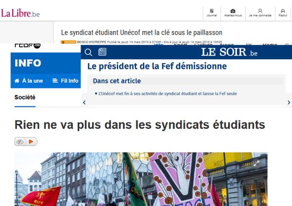 Non, la FEF n’est pas le dernier syndicat étudiant